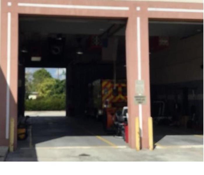 A local Fire Station called SERVPRO to the rescue